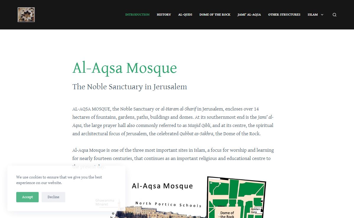 The Noble Sanctuary - Al-Aqsa Mosque in Jerusalem