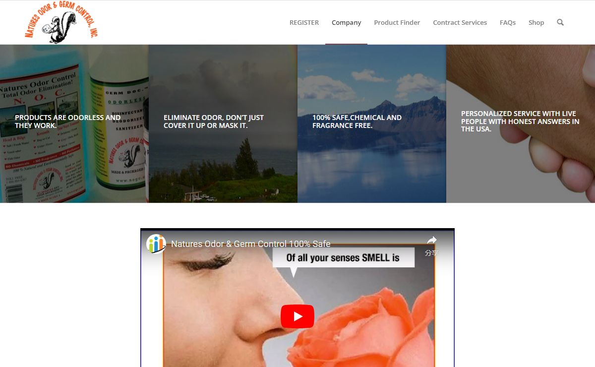 Natures Odor & Germ Control, Inc – Eliminates Any Odor Any Where