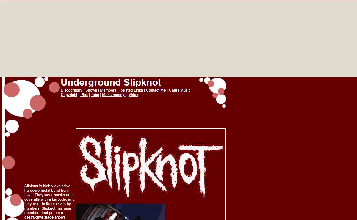 Underground Slipknot