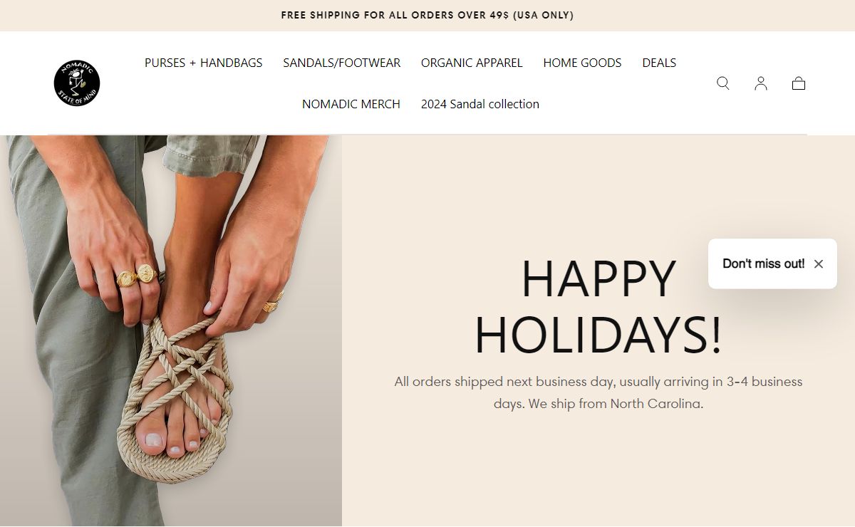 Rope Sandals - Hand Made - Huge Selection -Nomadic State Of Mind – Nomadic State of Mind
