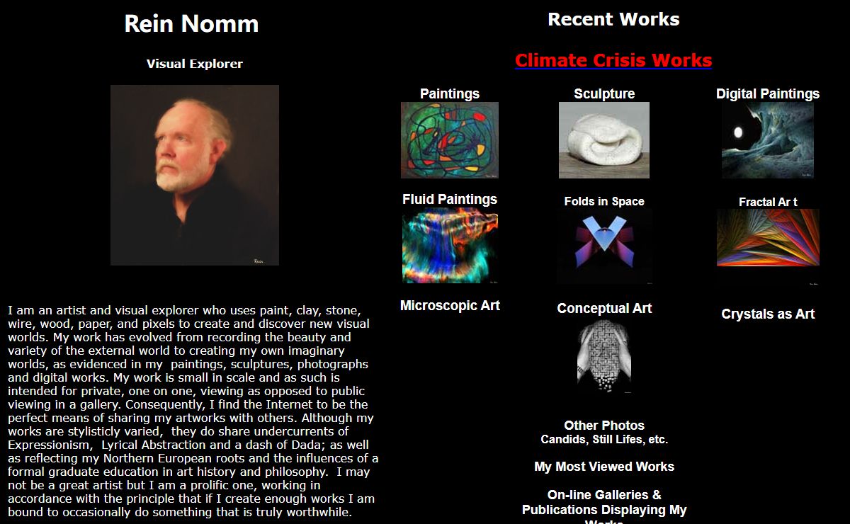 Rein Nomm - Visual Explorer