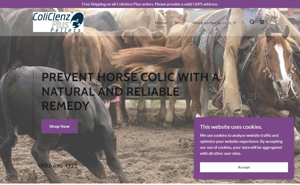 Prevent Horse Colic With ColiClenz