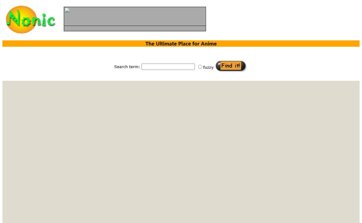 Nonic - The Ultimate Place for Anime!