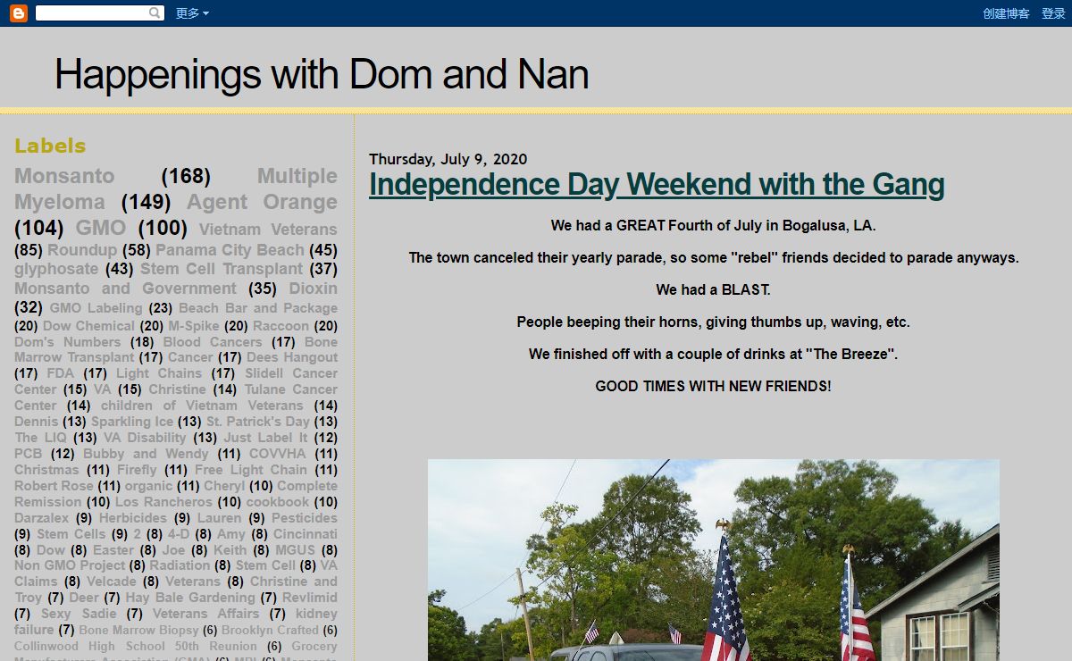 Happenings with Dom and Nan