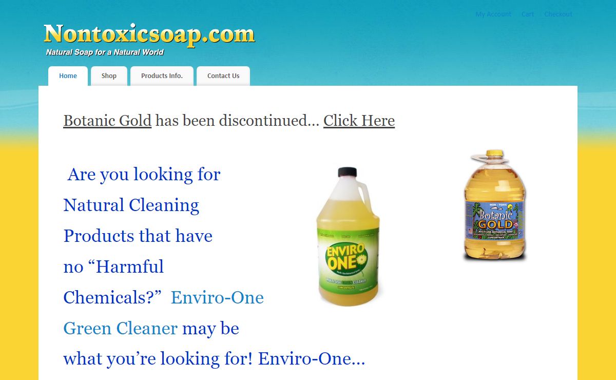 Nontoxicsoap.com – Botanic Gold Natural Soap