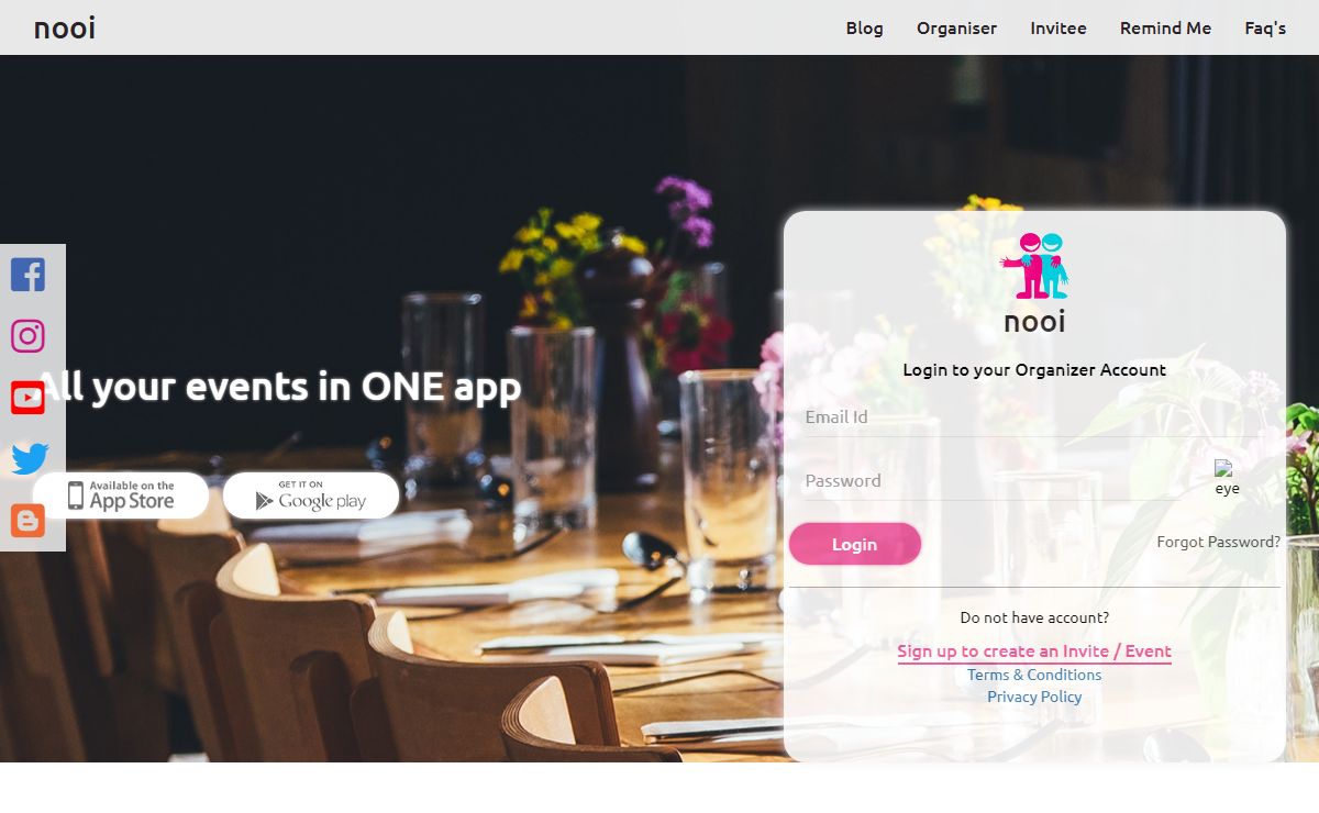 nooi - The Invite App