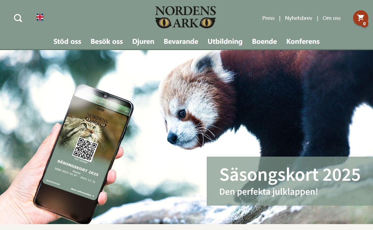 Nordens Ark - parken som gör skillnad | Utrotningshotade djur | Zoo