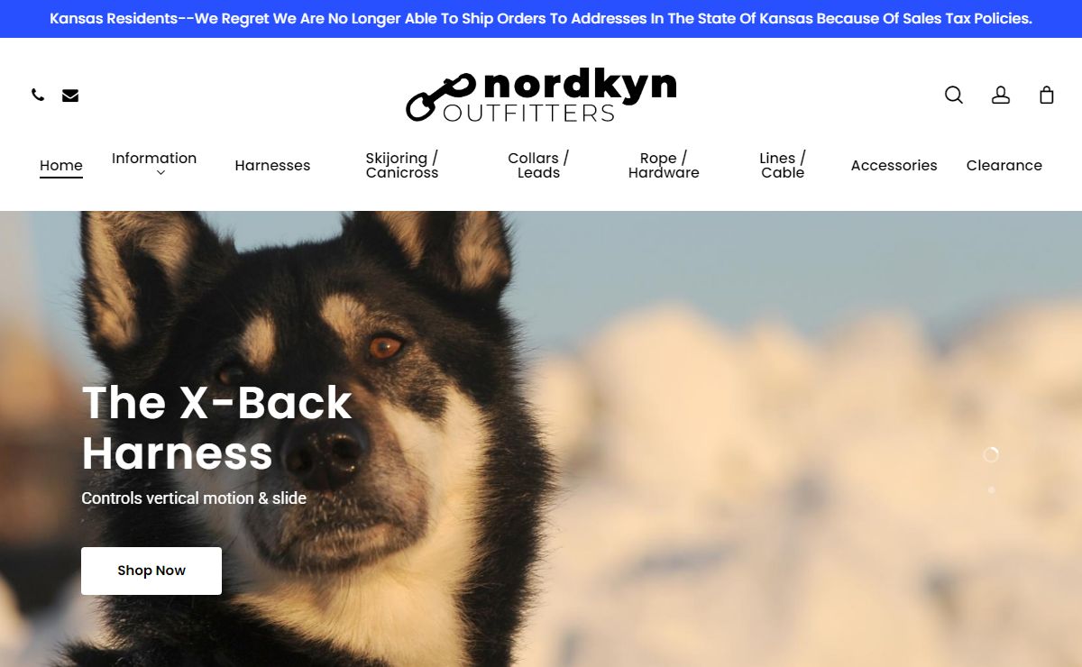 Nordkyn Outfitters – Quality Equipment For The Working Dog | Since 1987
