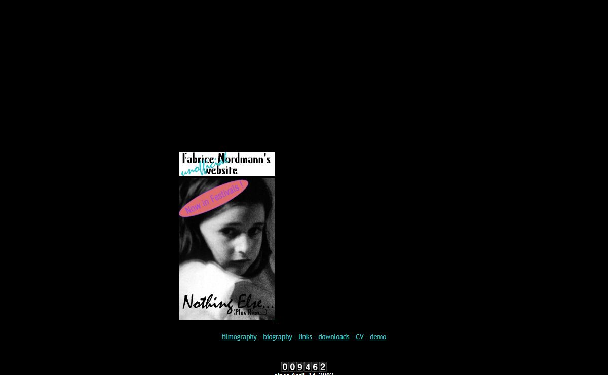 directors: Fabrice Nordmann s Unofficial Website: home