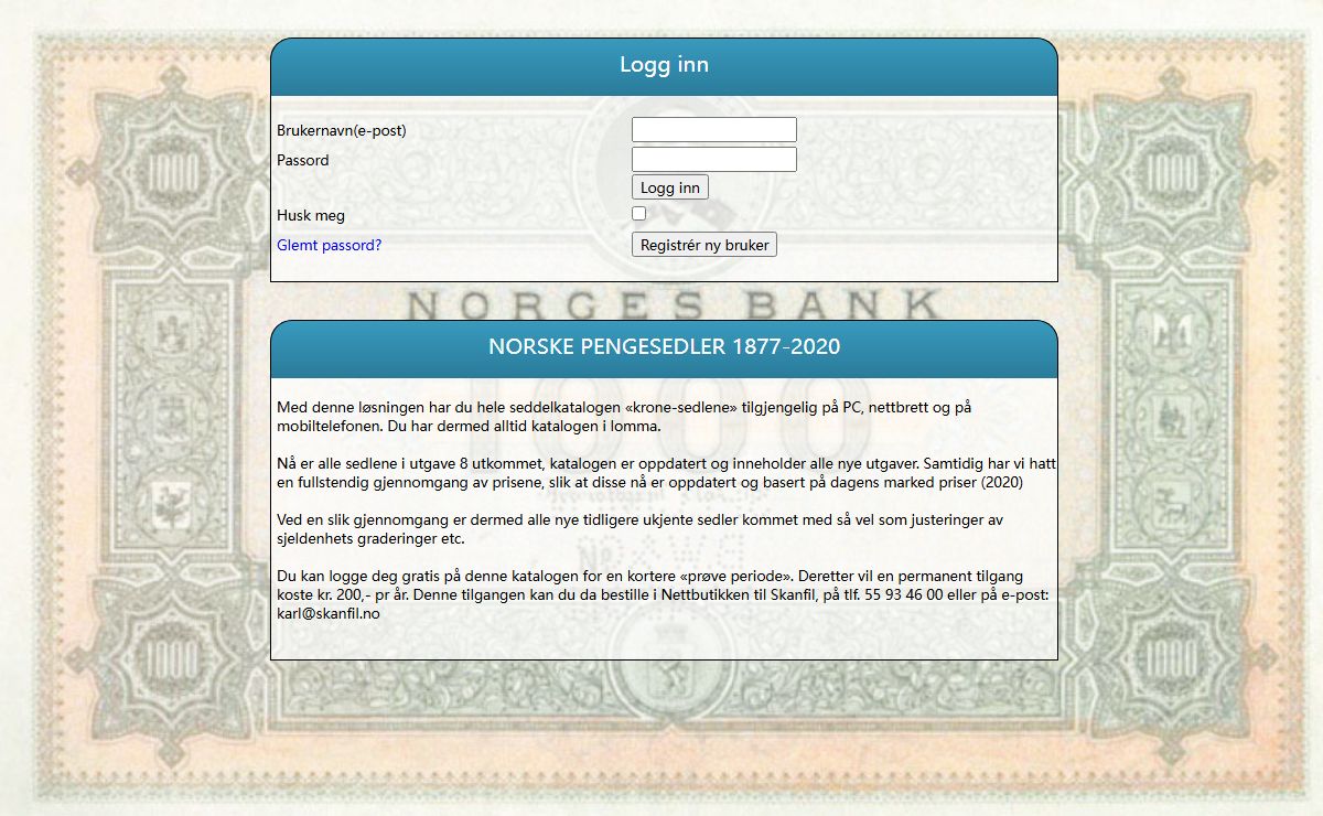 Norske pengesedler