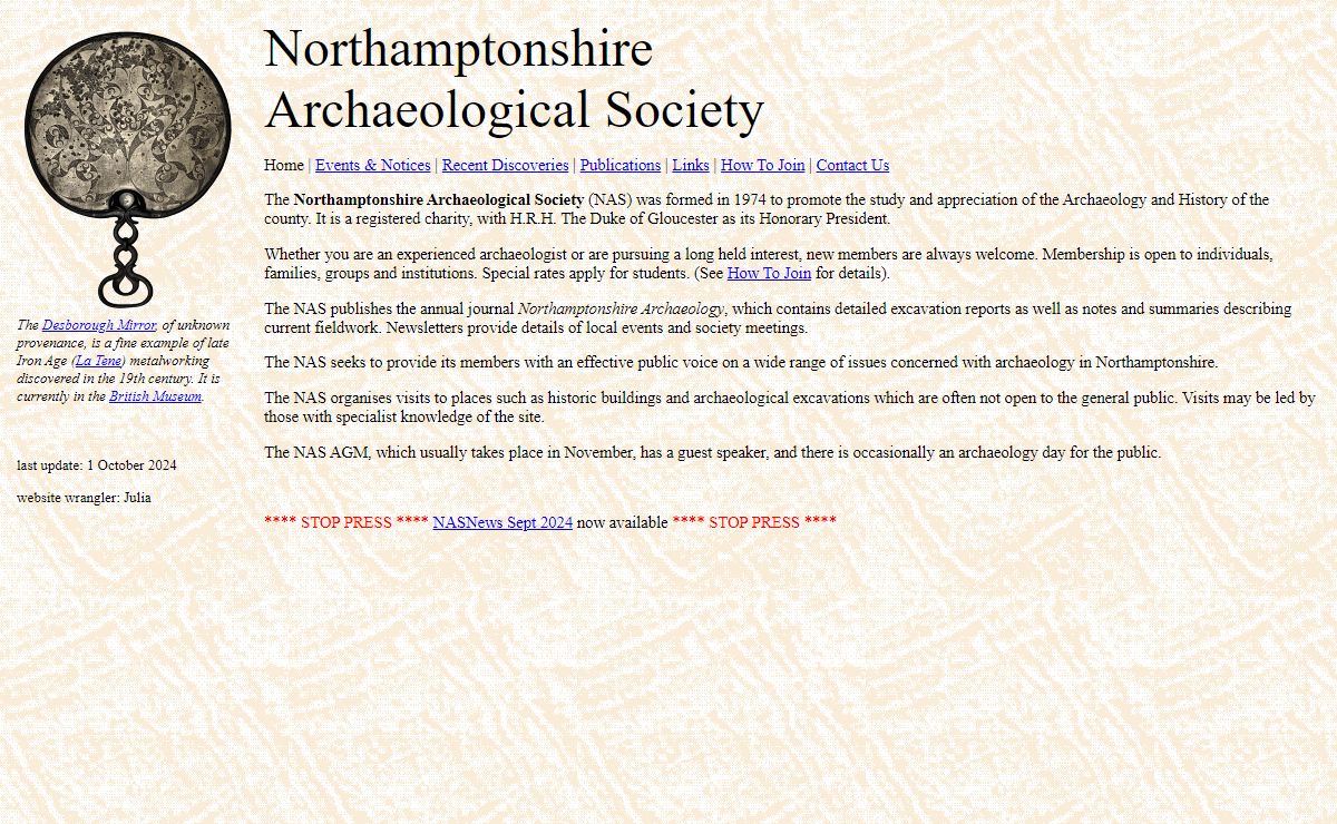 Northamptonshire Archaeological Society