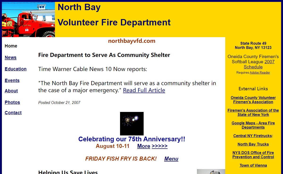 North Bay Volunteer Fire Department