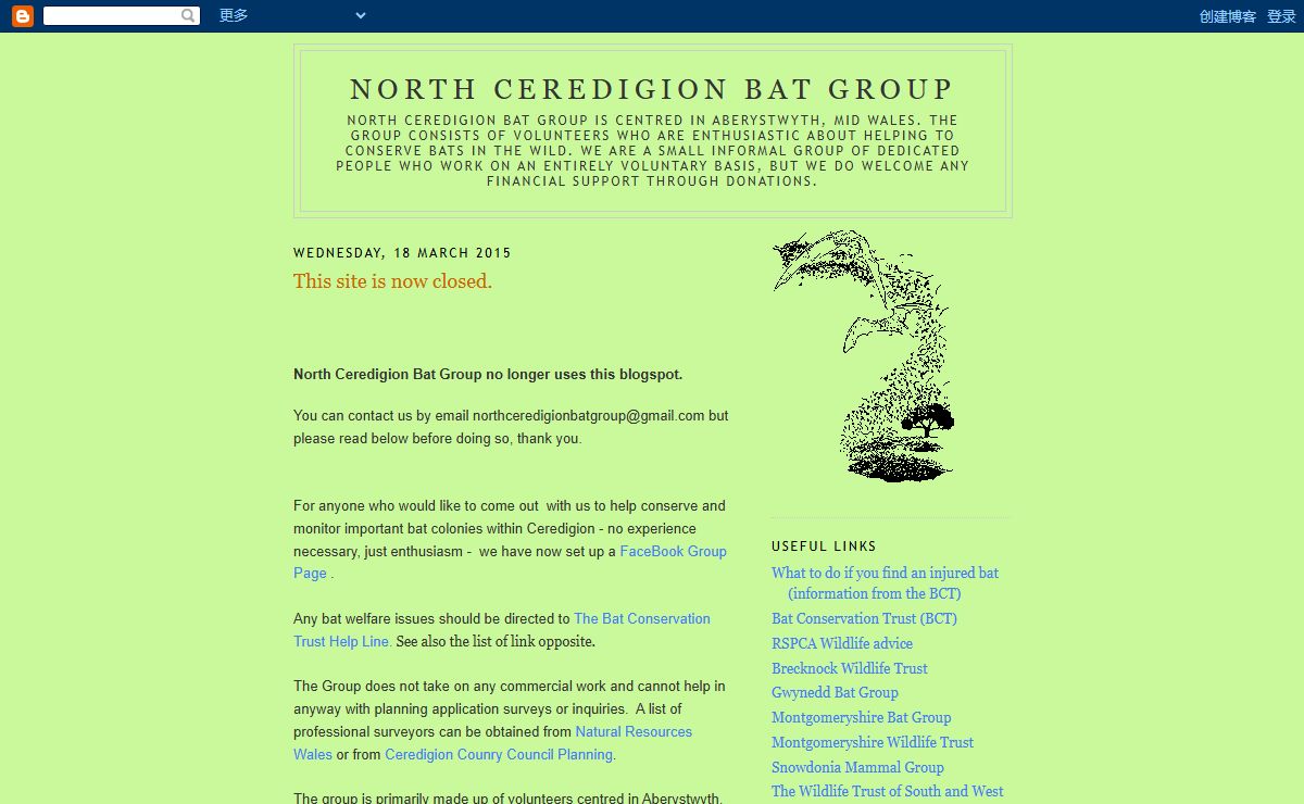 North Ceredigion Bat Group