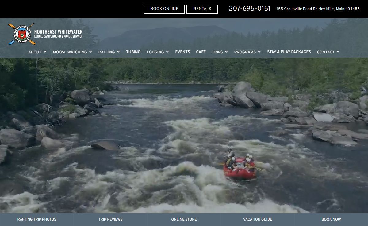 Whitewater Rafting Maine | Maine River Rafting Trips