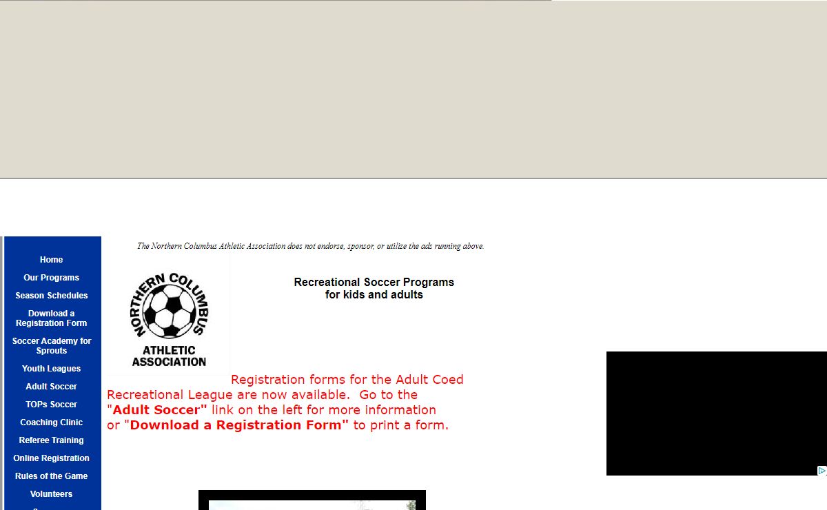 Northern Columbus Athletic Association