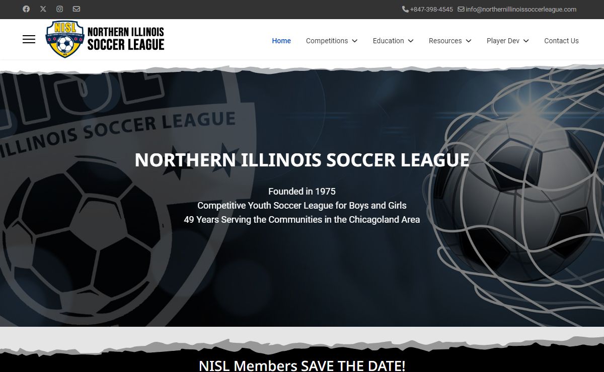 Home - Northern Illinois Soccer League