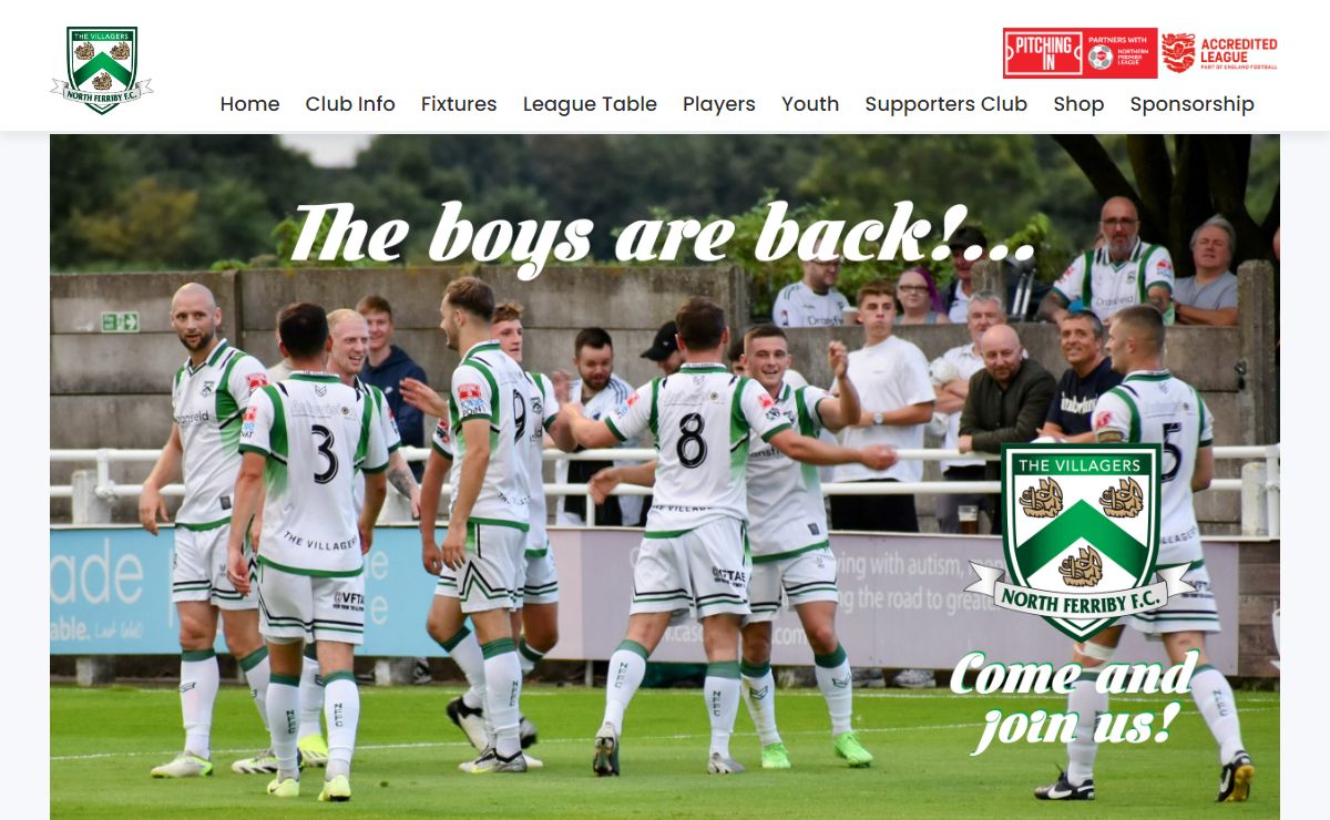 Home - North Ferriby Football Club