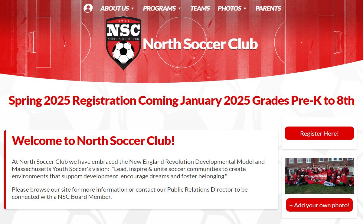 Home | North Soccer Club
