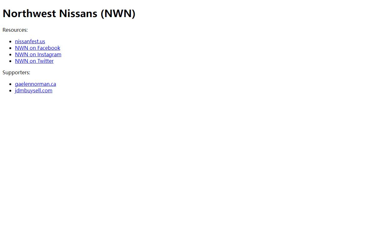 Northwest Nissans