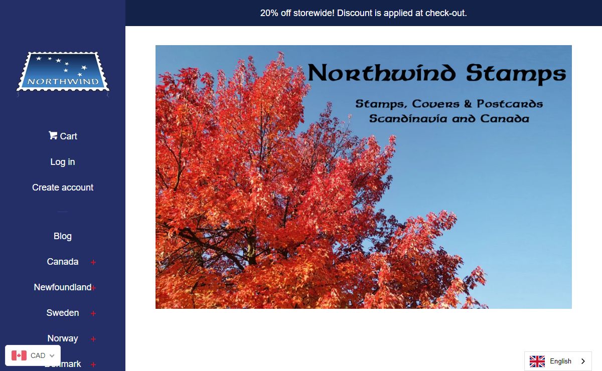 Northwind offers collectible stamps from Scandinavia and Canada – Northwind Stamps