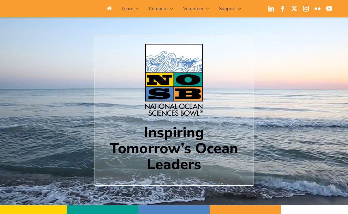 National Ocean Sciences Bowl – Inspiring Tomorrow’s Ocean Leaders