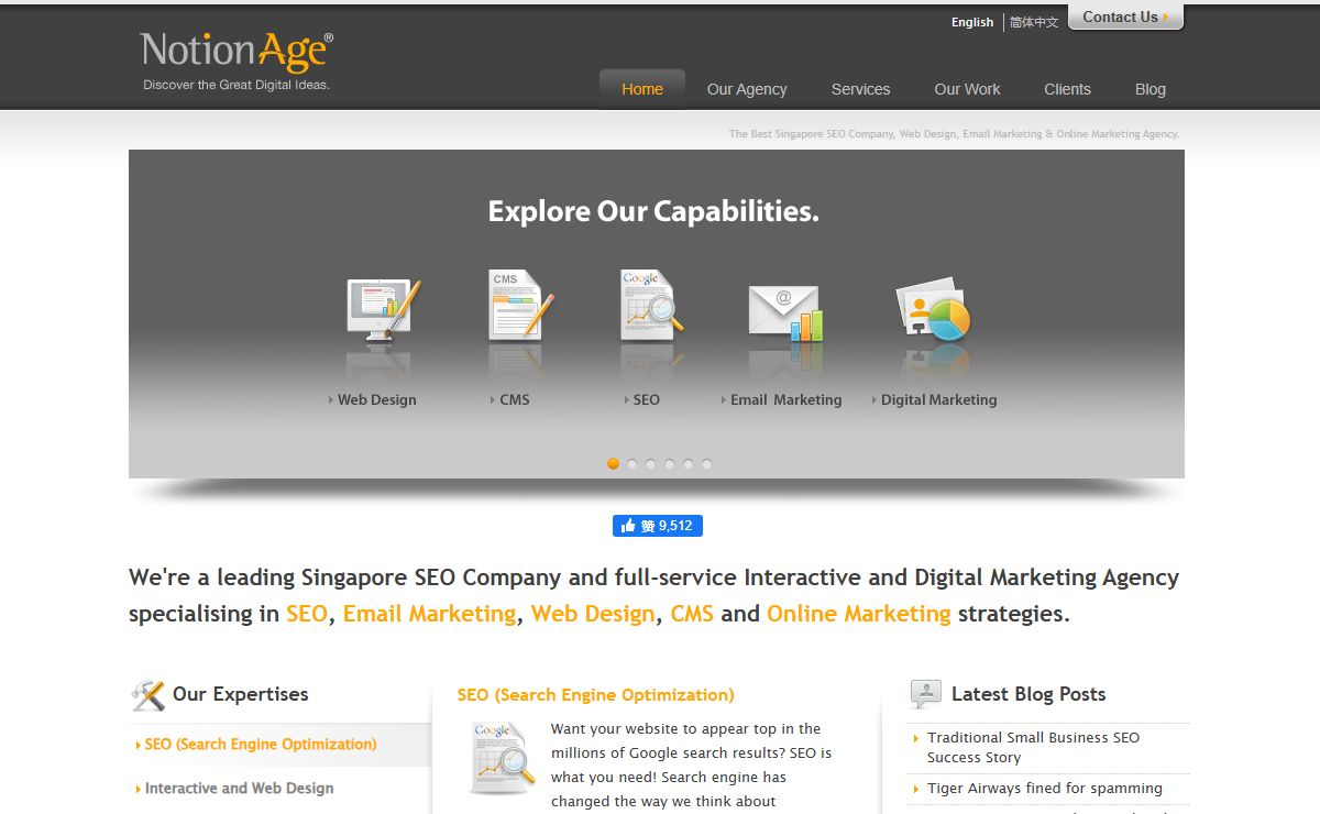 Notion Age - Singapore SEO & Email Marketing Company