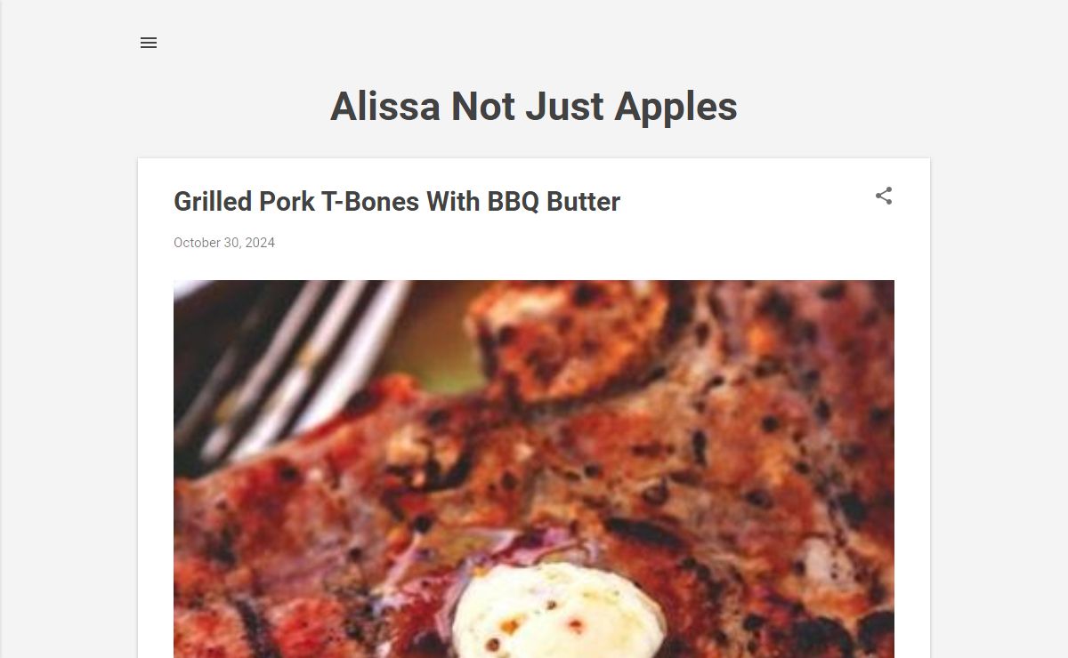 Alissa Not Just Apples
