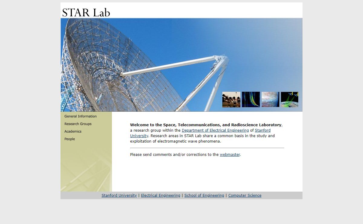 STAR Lab: Science, Telecommunications, and Radioscience Laboratory