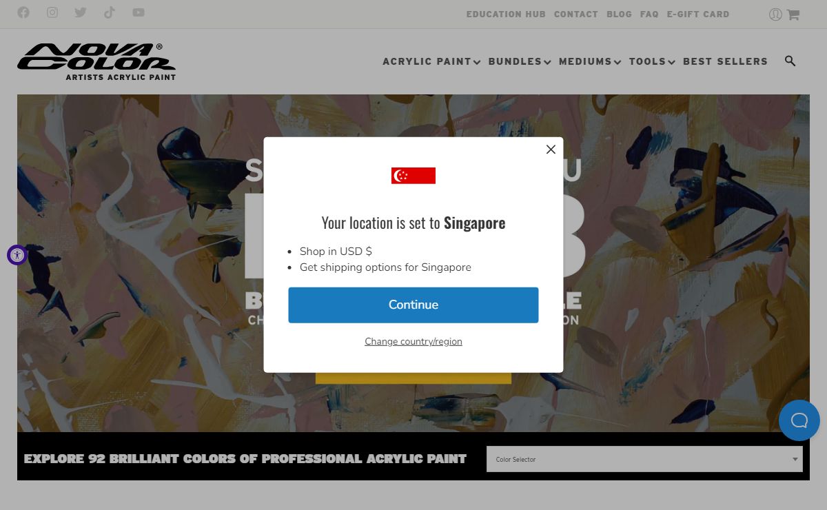 Buy High Quality Acrylic Paint for Artists | Nova Color
