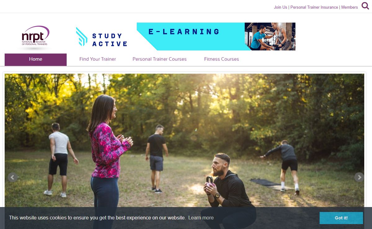 National Register Of Personal Trainers