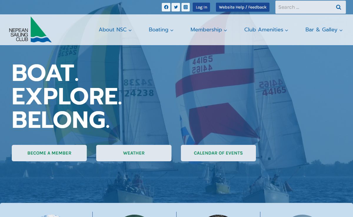 NSC Home - Nepean Sailing Club
