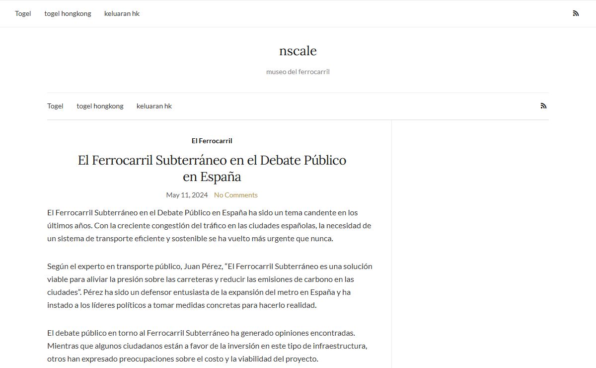nscale – museo del ferrocarril