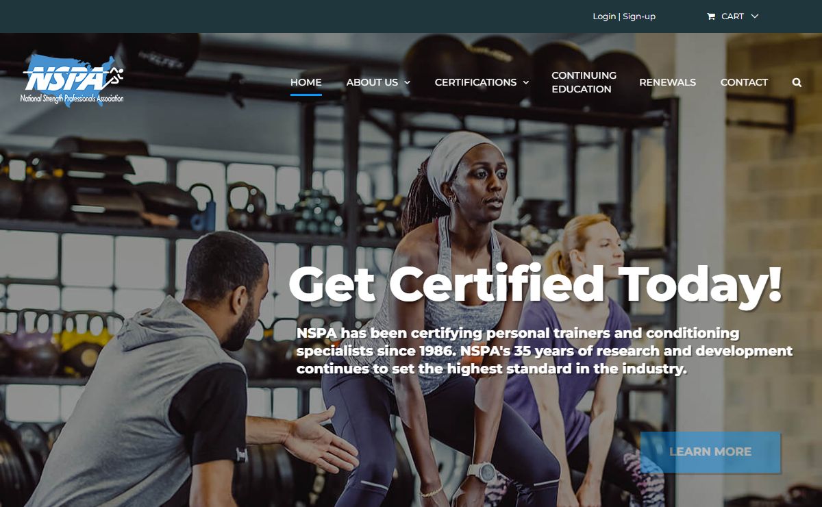 NSPA – Personal Trainer Certification