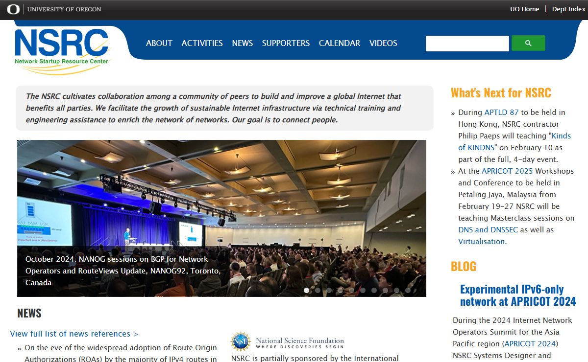 Home | Network Startup Resource Center