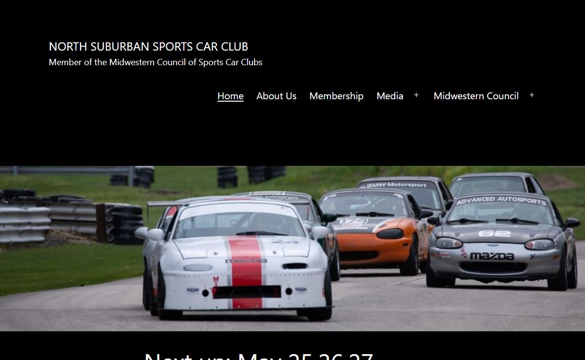 North Suburban Sports Car Club – Member of the Midwestern Council of Sports Car Clubs
