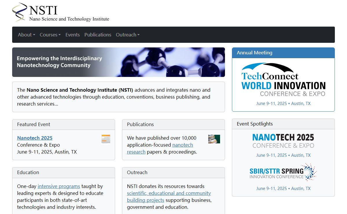 Nano Science and Technology Institute | NSTI