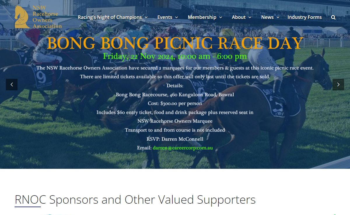 NSW Racehorse Owners' Association – Representing NSW Owners since 1965