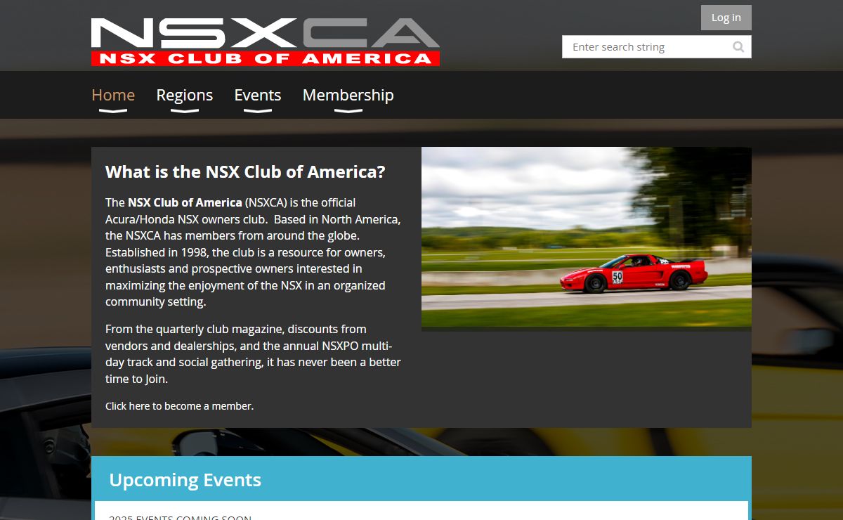 NSX Club of America - Home