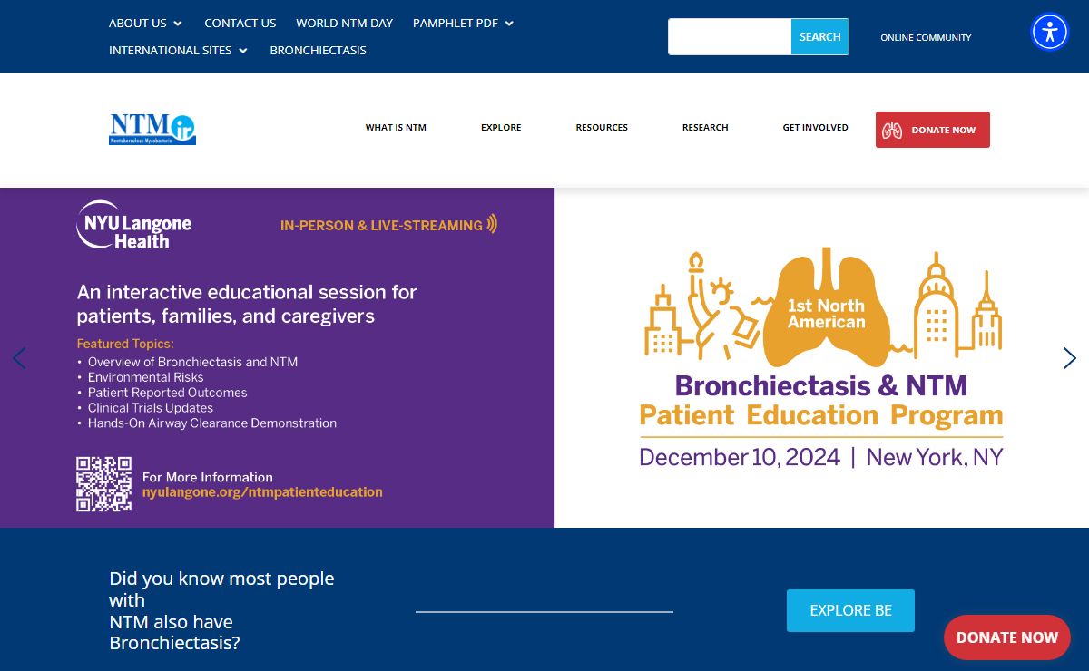 Home Page - NTM Info and Research Inc. – Nontuberculous Mycobacteria