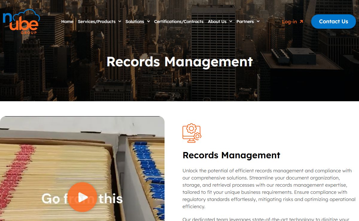Records Management - Nube Group