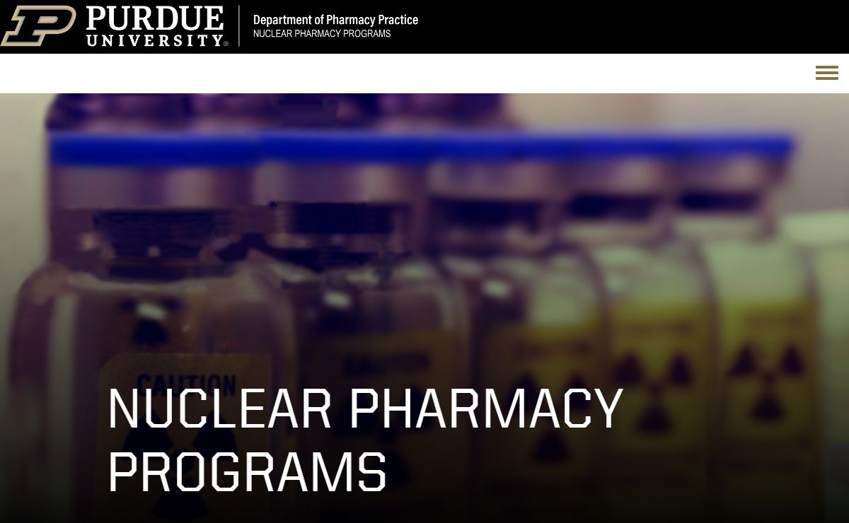 Nuclear Pharmacy Programs