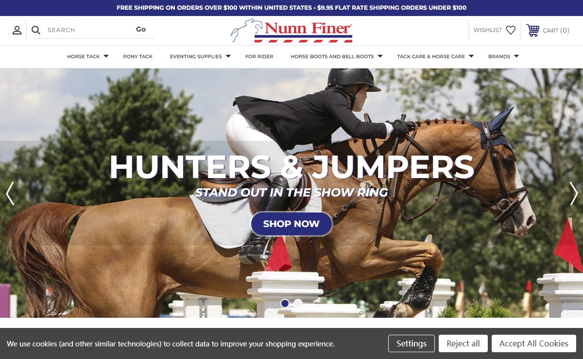 Nunn Finer English Equestrian Tack and Supplies