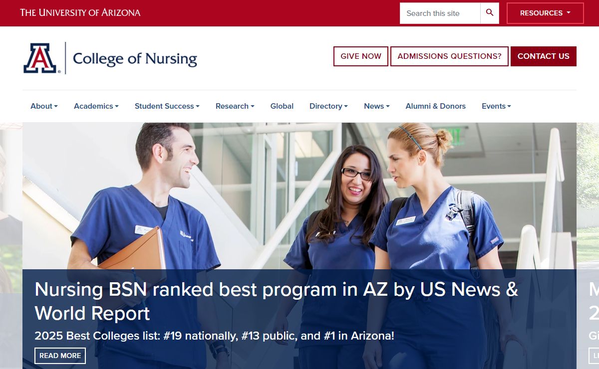 Home | University of Arizona College of Nursing