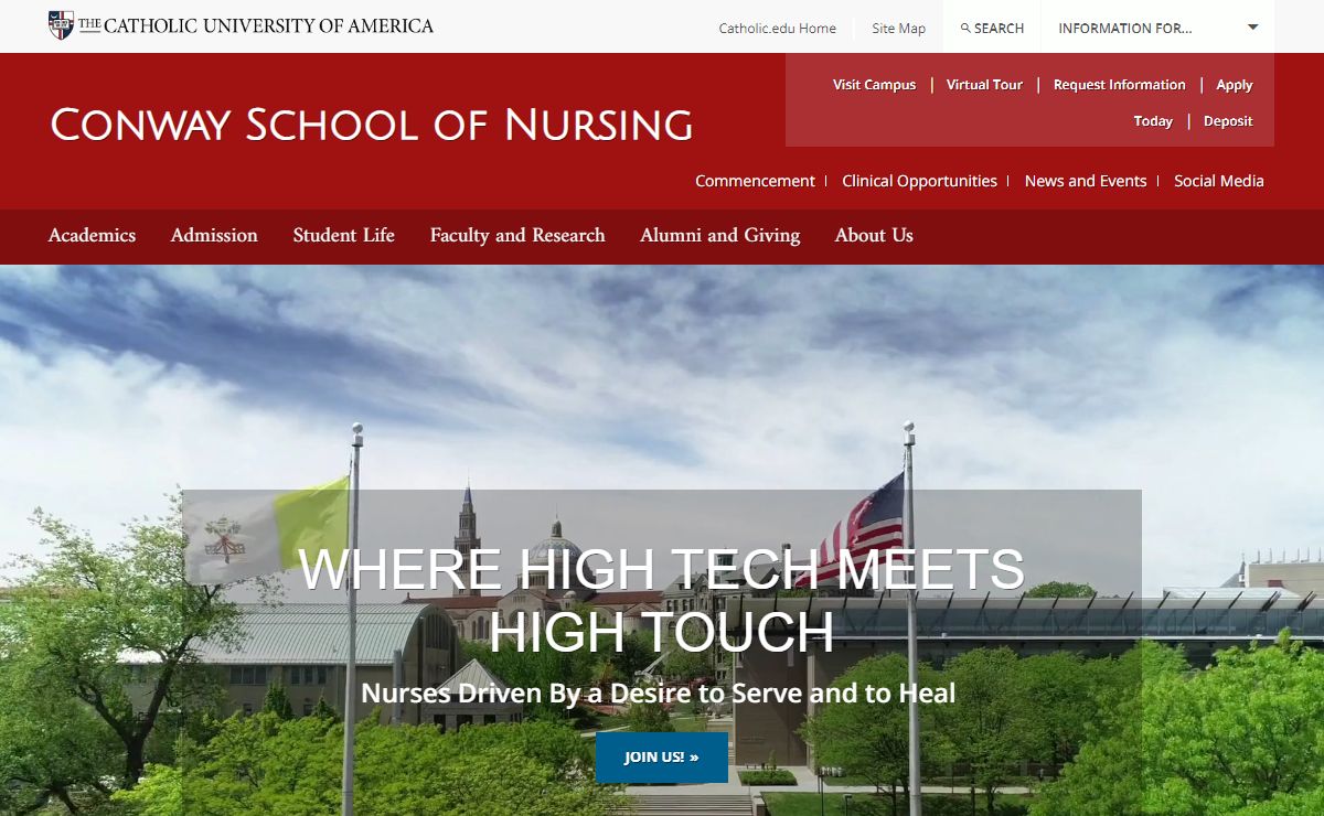 Conway School of Nursing | Washington, DC | Catholic University | CUA