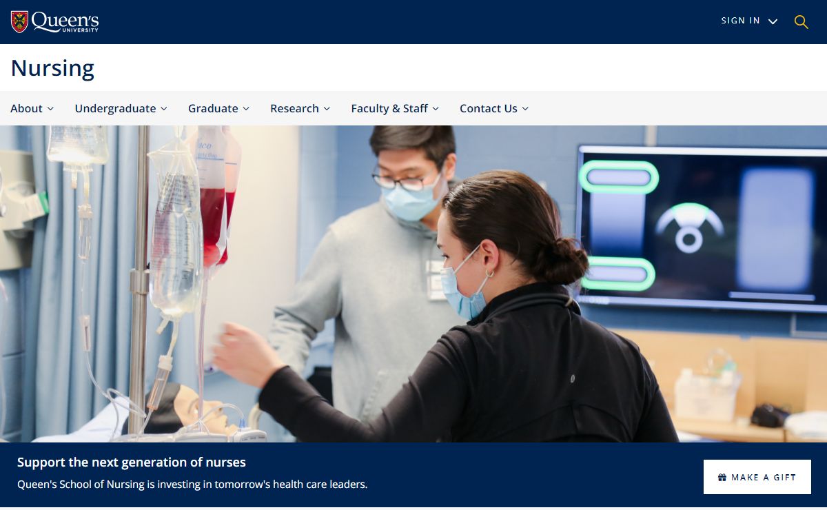 Home | School of Nursing | Queen's University