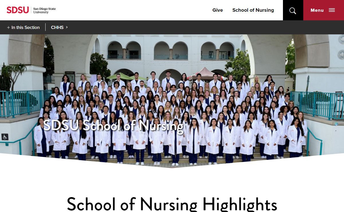 School of Nursing | SDSU