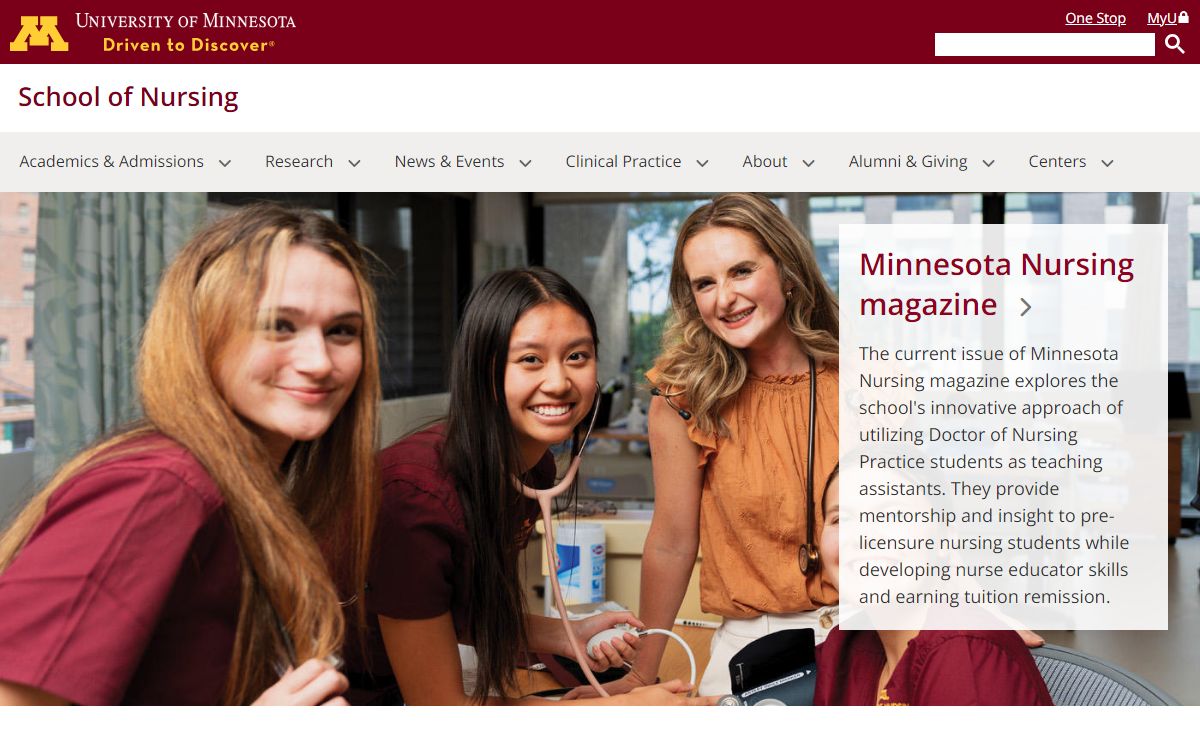 Homepage | School of Nursing