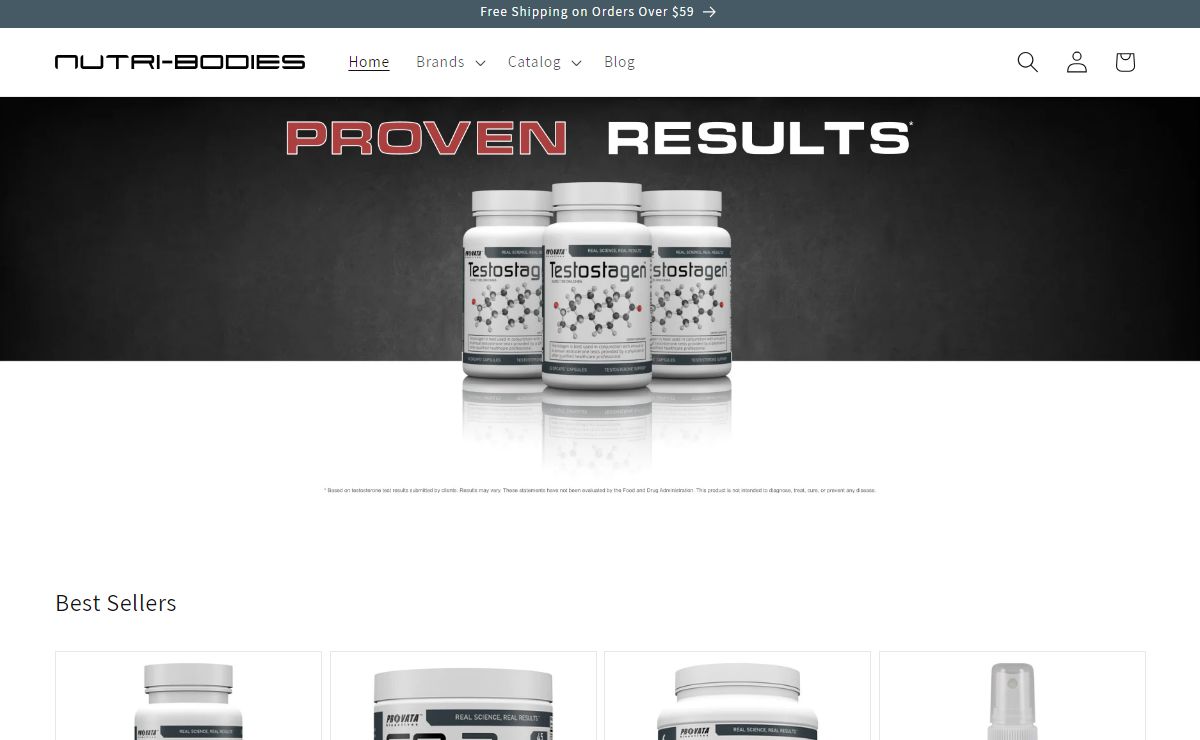 Premium Dietary Supplements Since 1999 | NUTRI-BODIES
