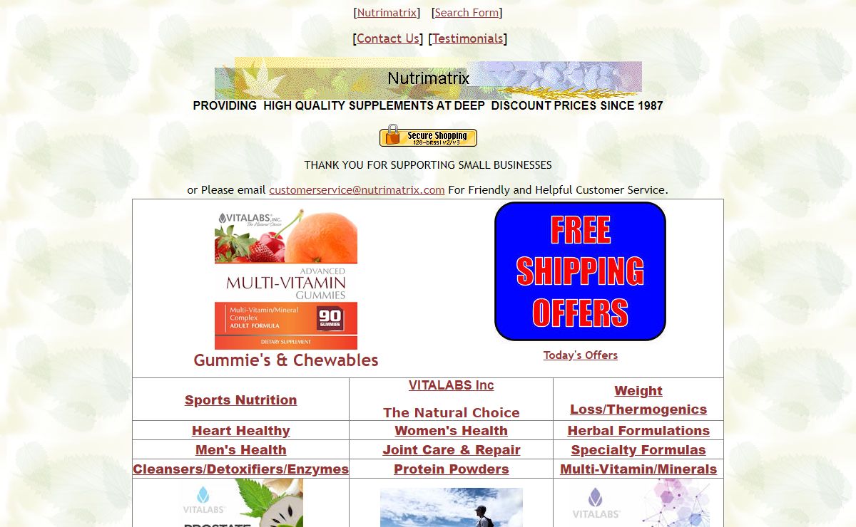 Nutrimatrix