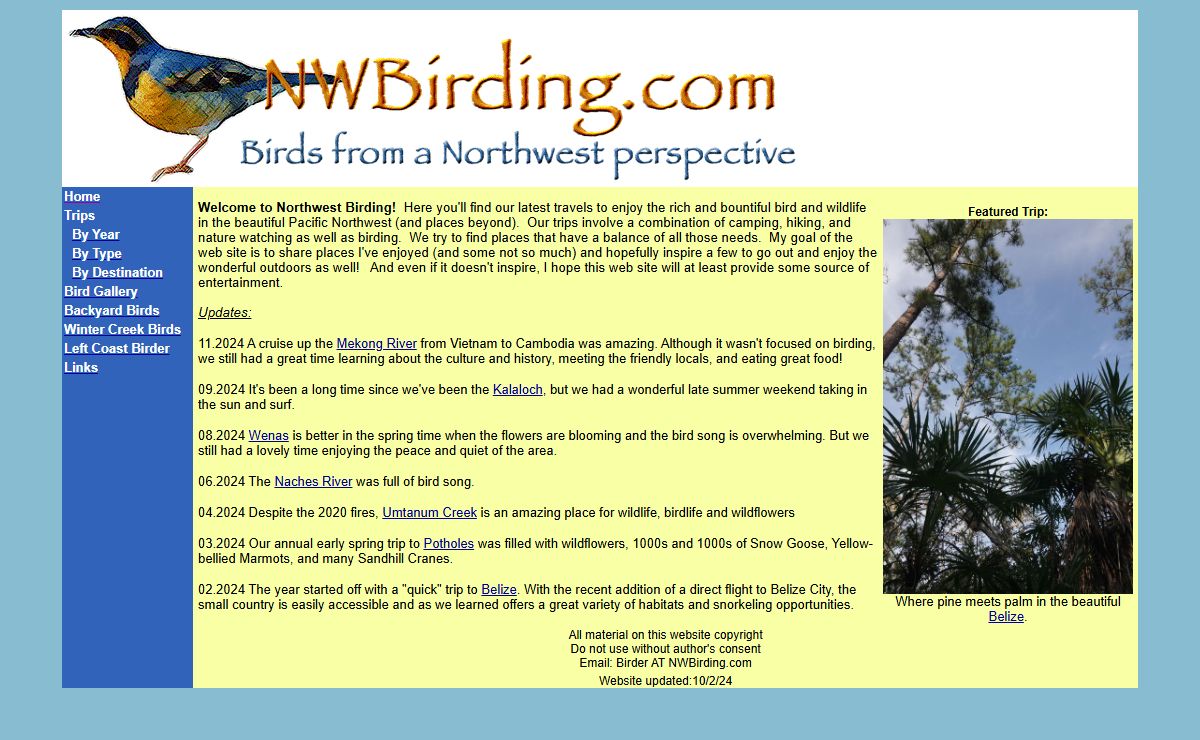 NWBirding